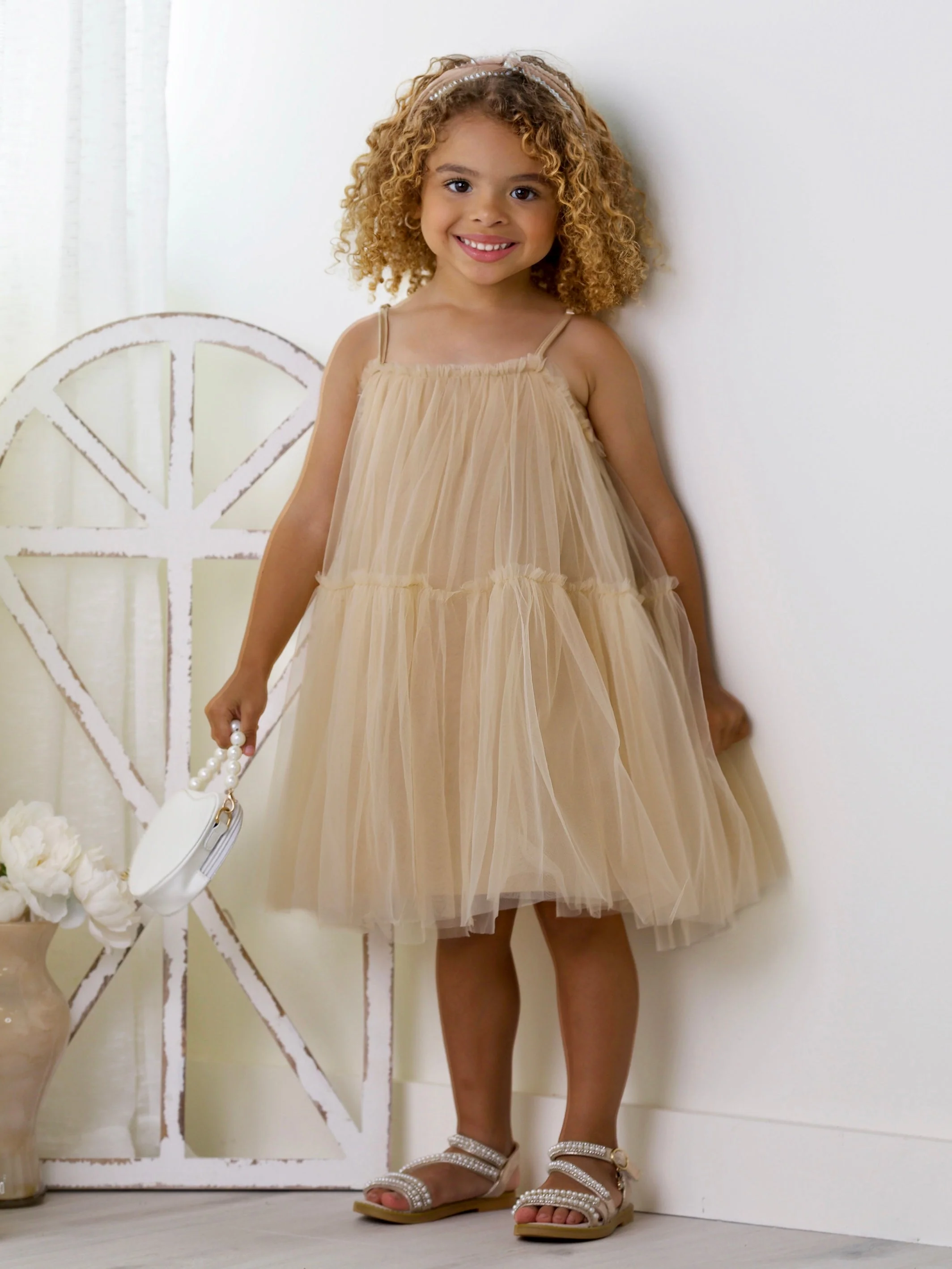 Dreamy Twirls Layered Tulle Dress - Image 5