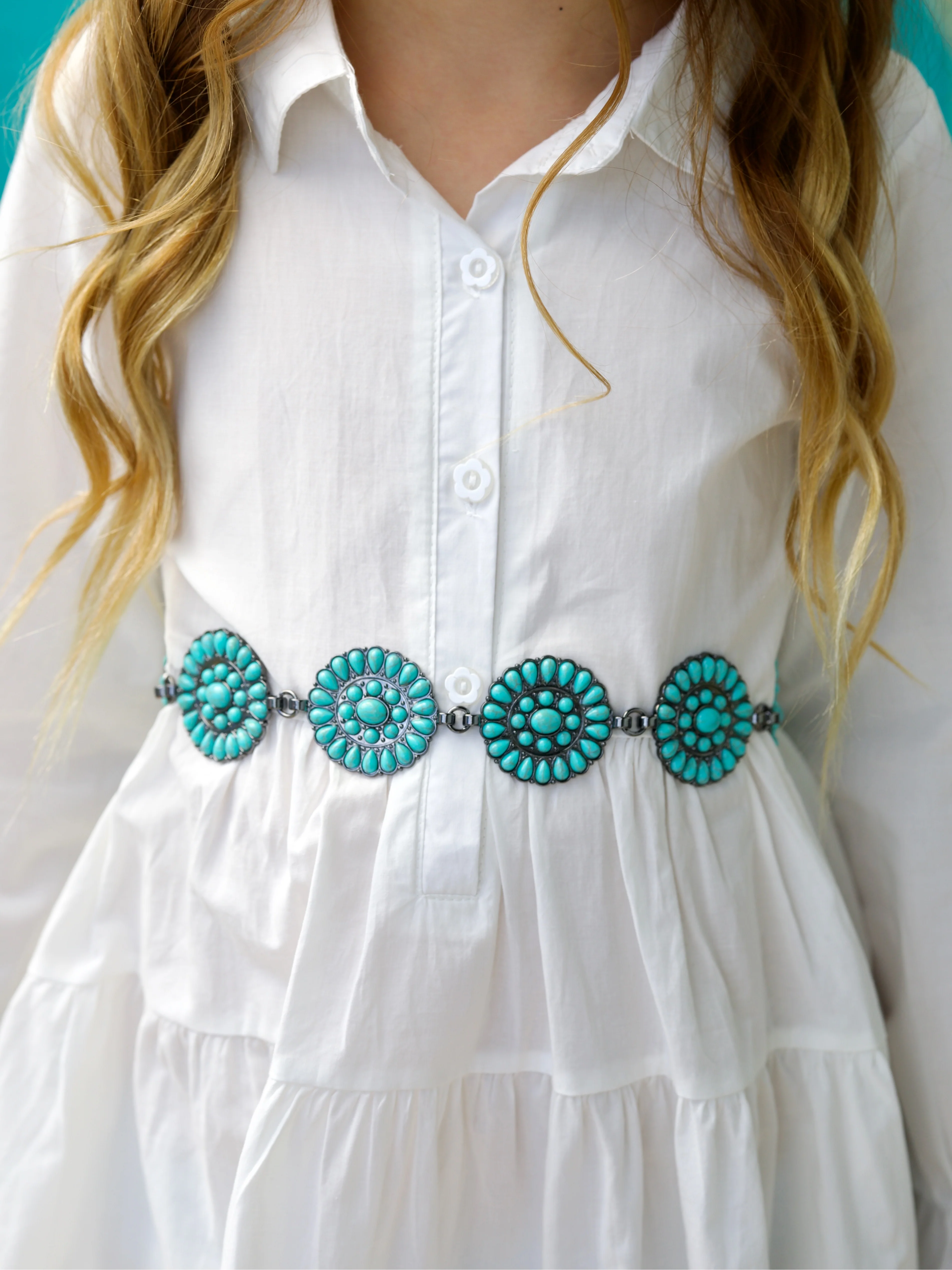 Belle Classic Button Up Shirt Dress - Image 4