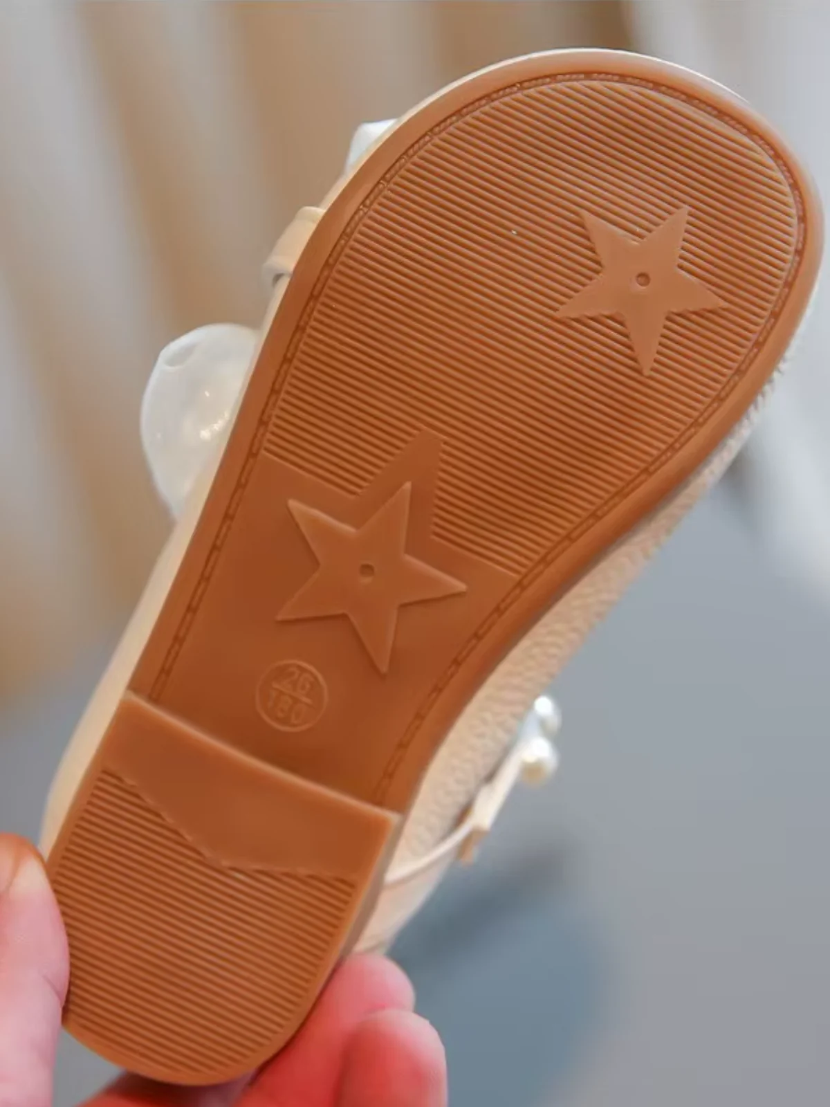 Elegant Pearl Bow Strap Flats - Image 6