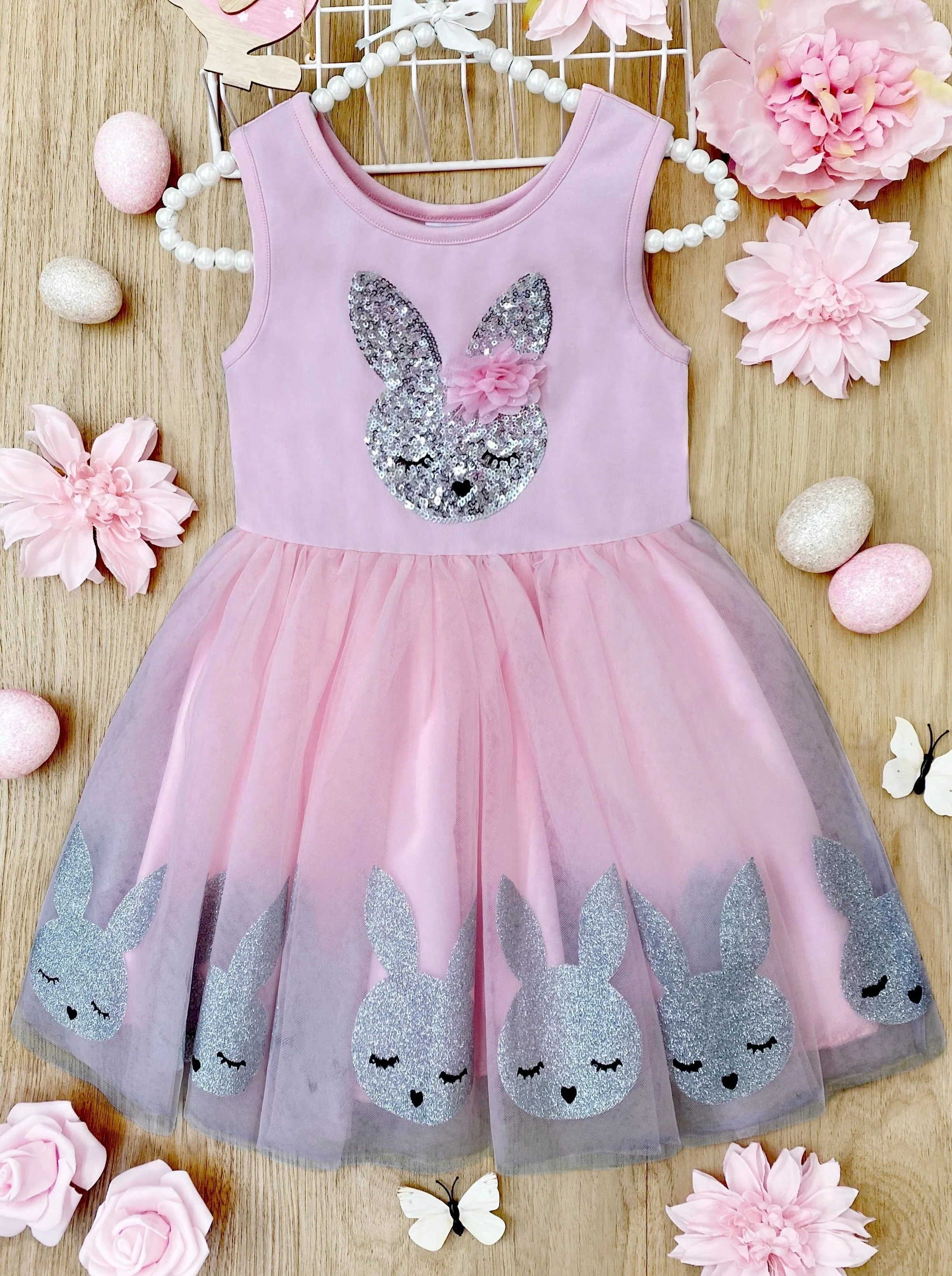 Everybunny Sparkle Sequin Tutu Dress - Image 2