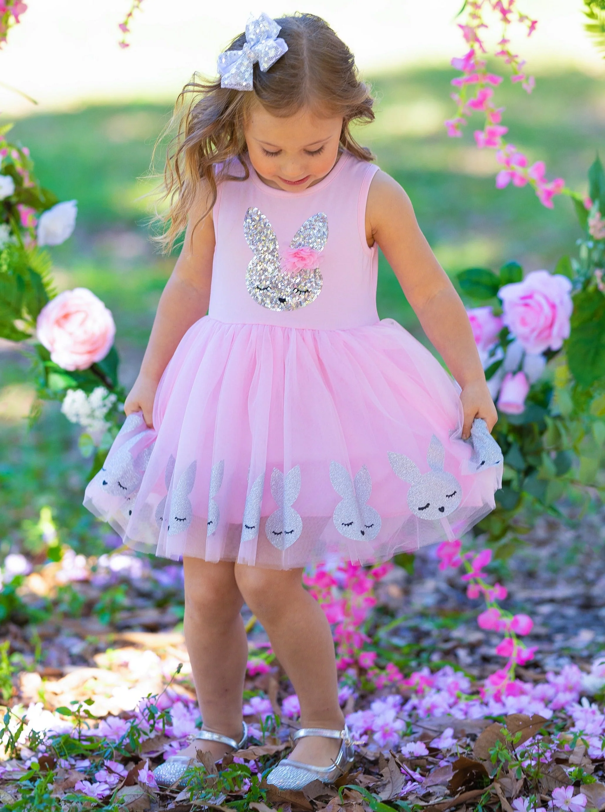 Everybunny Sparkle Sequin Tutu Dress - Image 3
