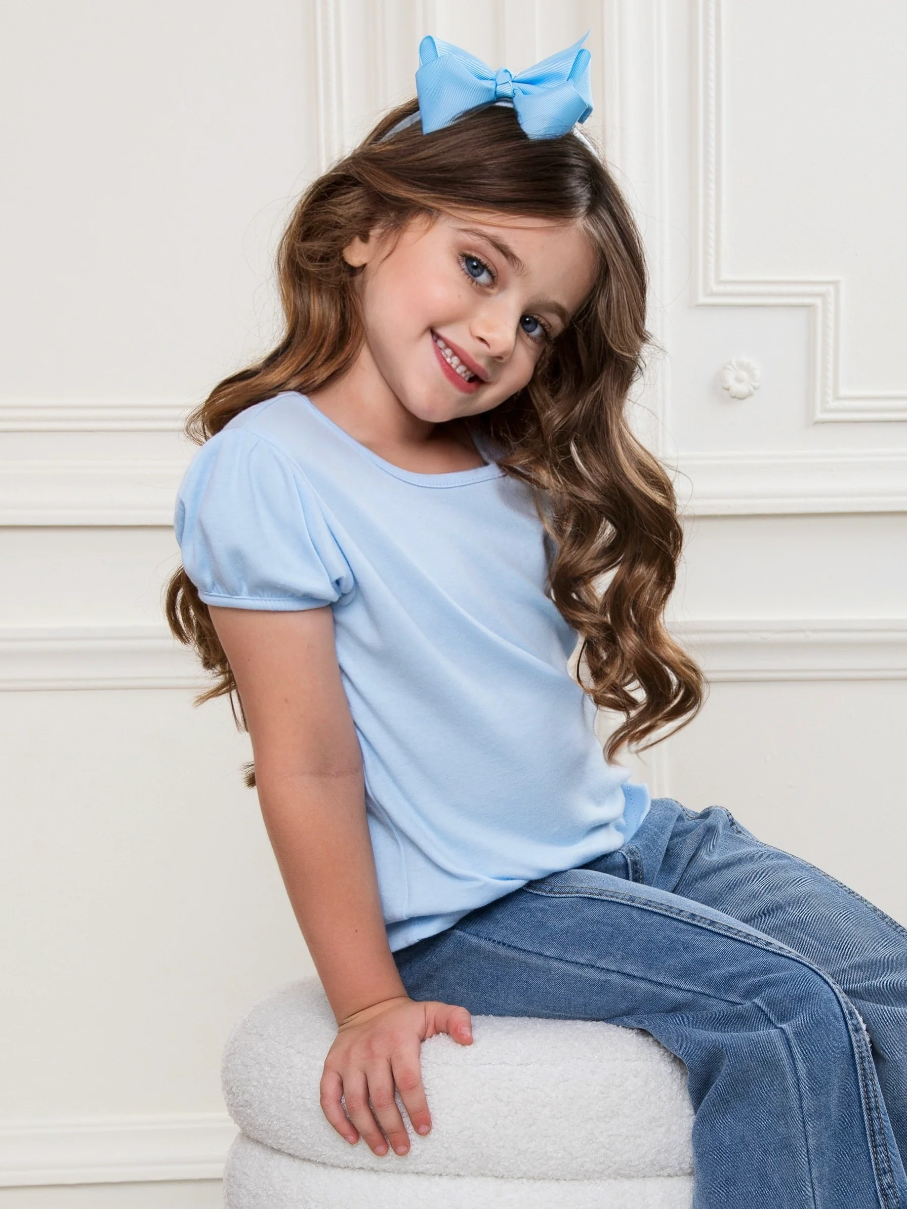 Everyday Puff Sleeve Essential Tee - Image 3