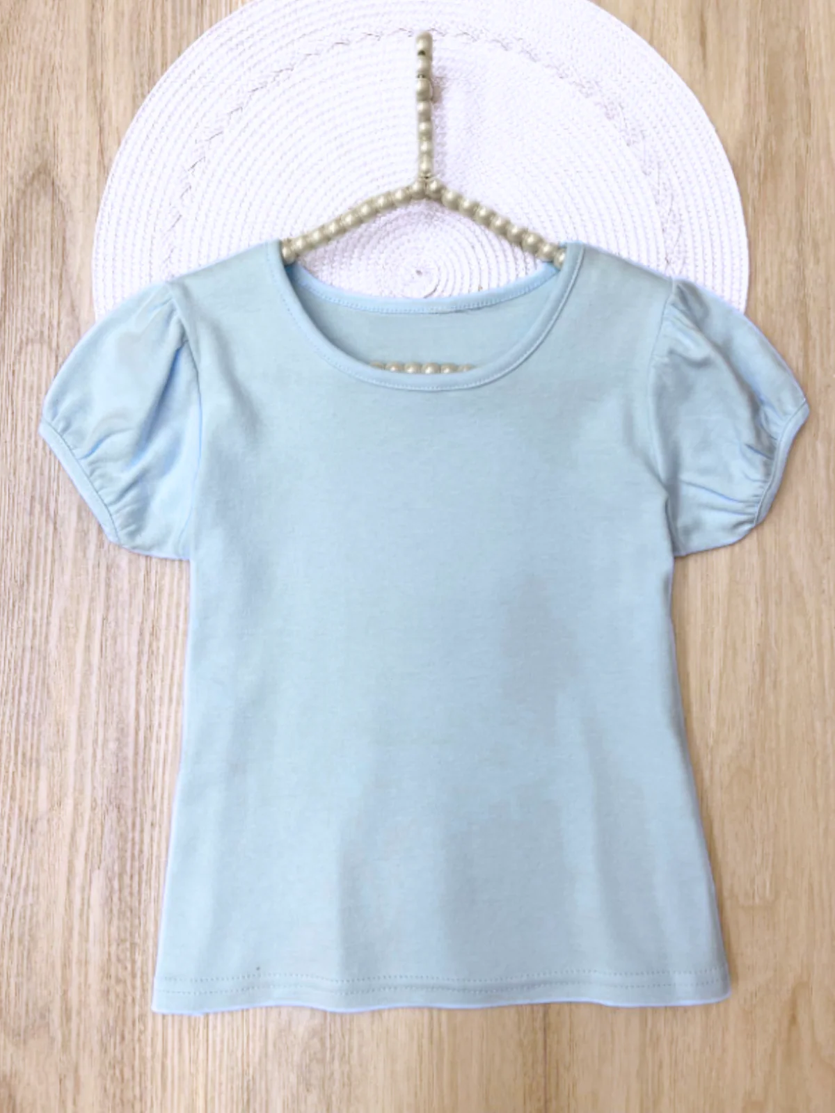 Everyday Puff Sleeve Essential Tee - Image 4