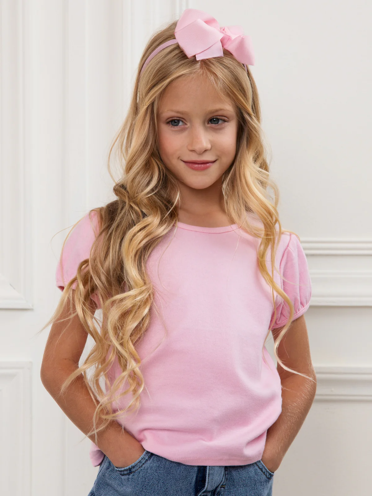 Everyday Puff Sleeve Essential Tee - Image 6