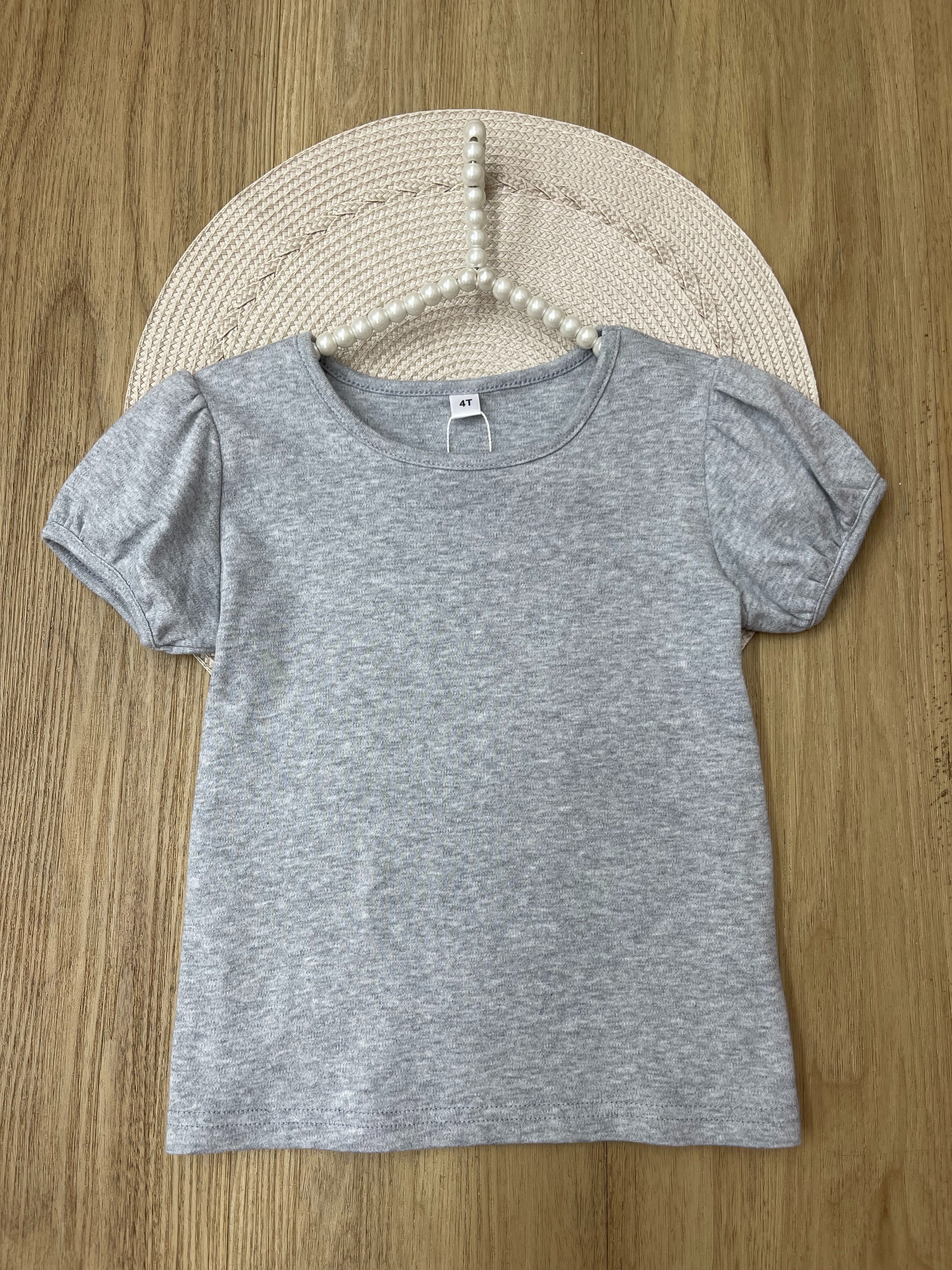 Everyday Puff Sleeve Essential Tee - Image 7