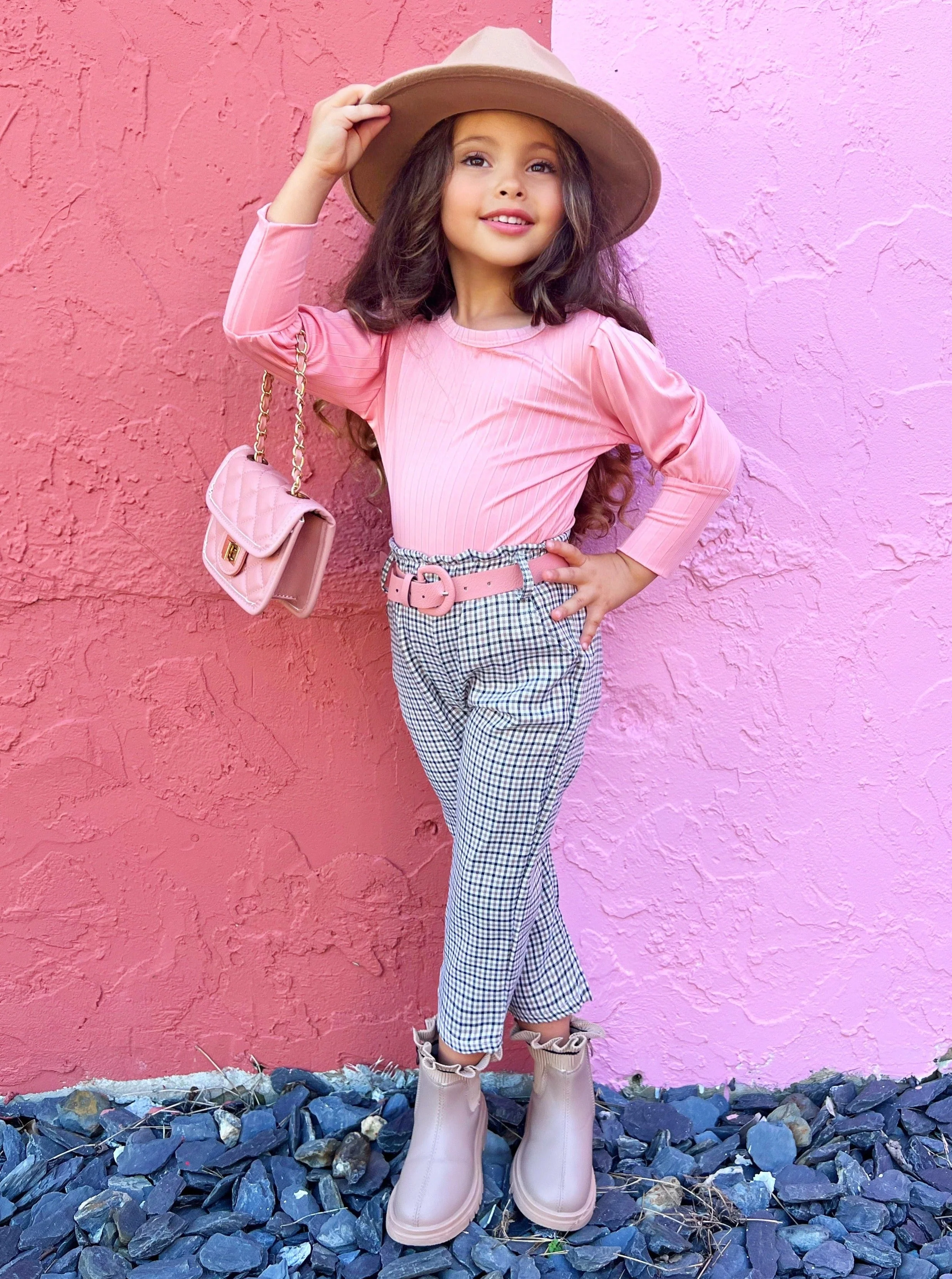 Exceptional Style Belted Pants Set - Image 2