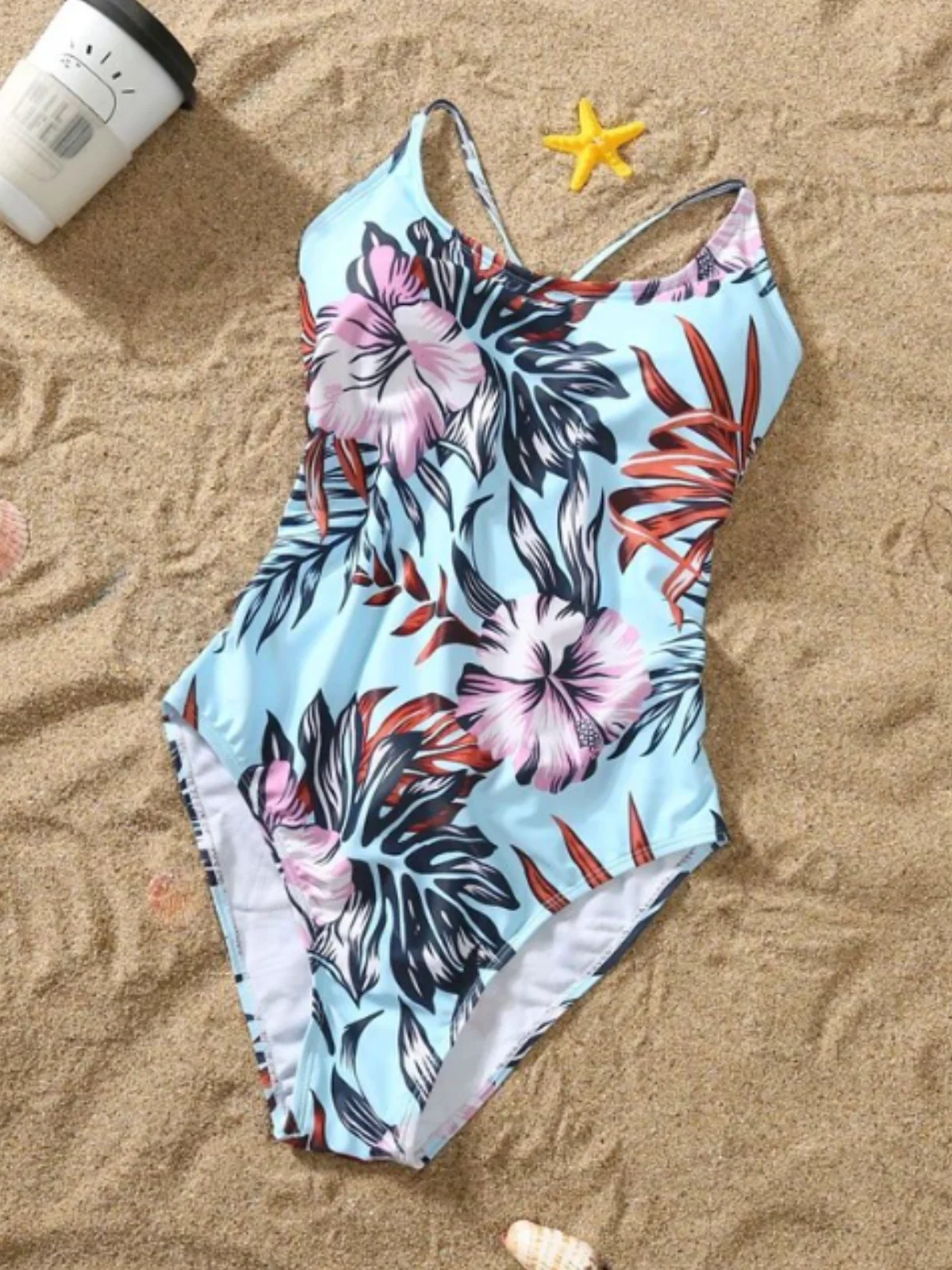 Family Style Fun and Floral Swimsuit - Image 6
