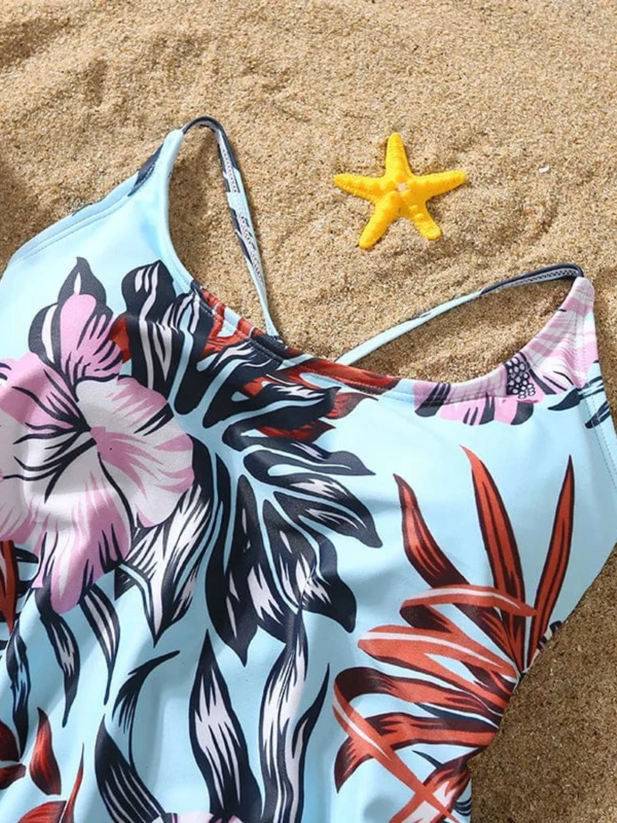 Family Style Fun and Floral Swimsuit - Image 8