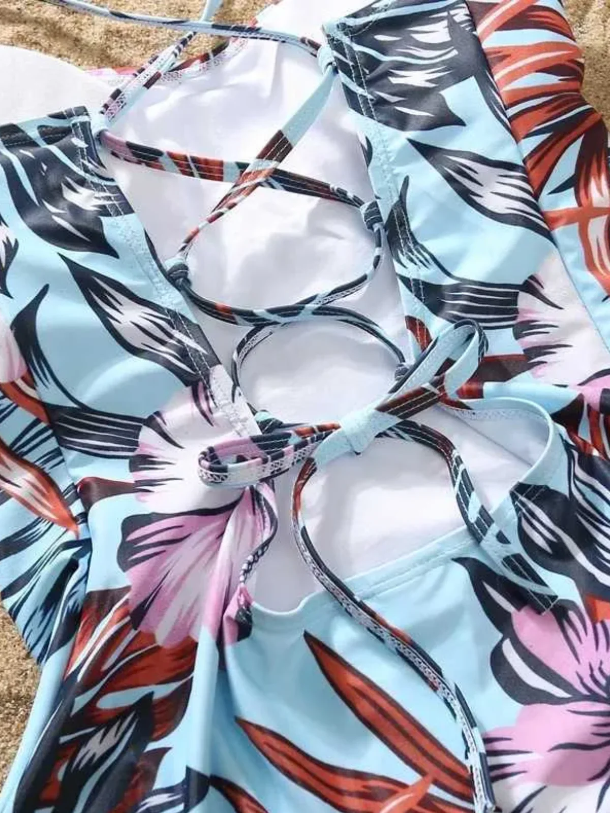 Family Style Fun and Floral Swimsuit - Image 9