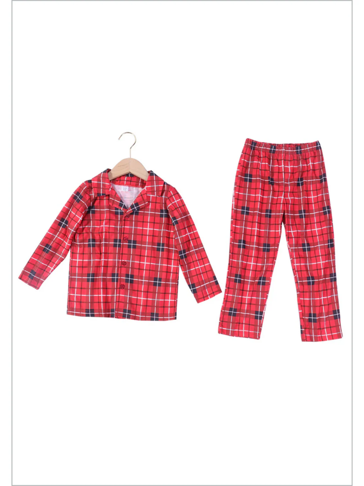 Family Style Picture-Perfect Checkered Pajamas - Image 4