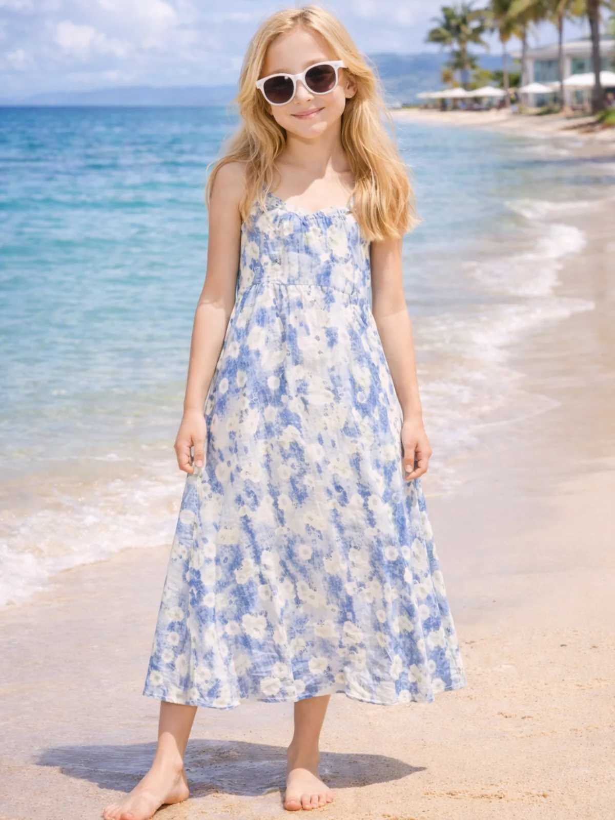 Family Matching Sweetest Summer Floral Vacation Outfit - Image 3