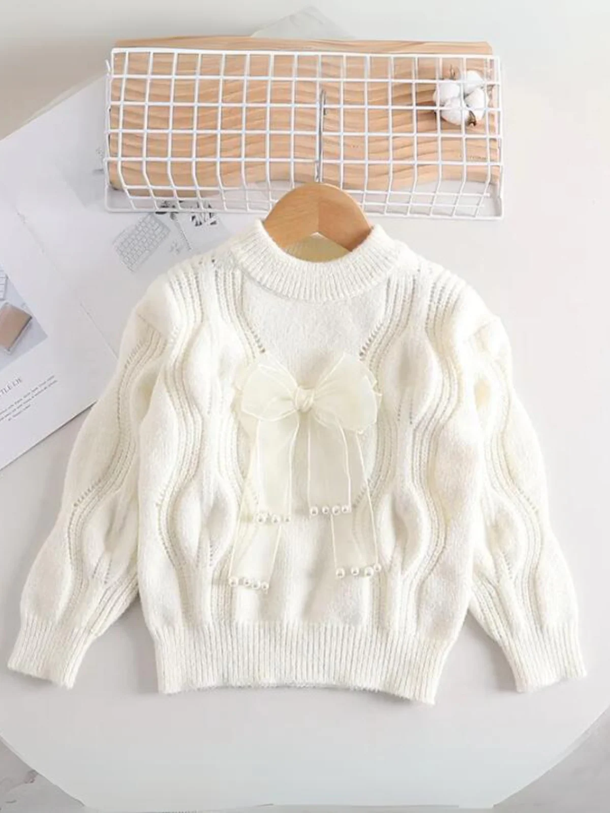 Cozy Couture Knit Pullover Sweater - Image 8