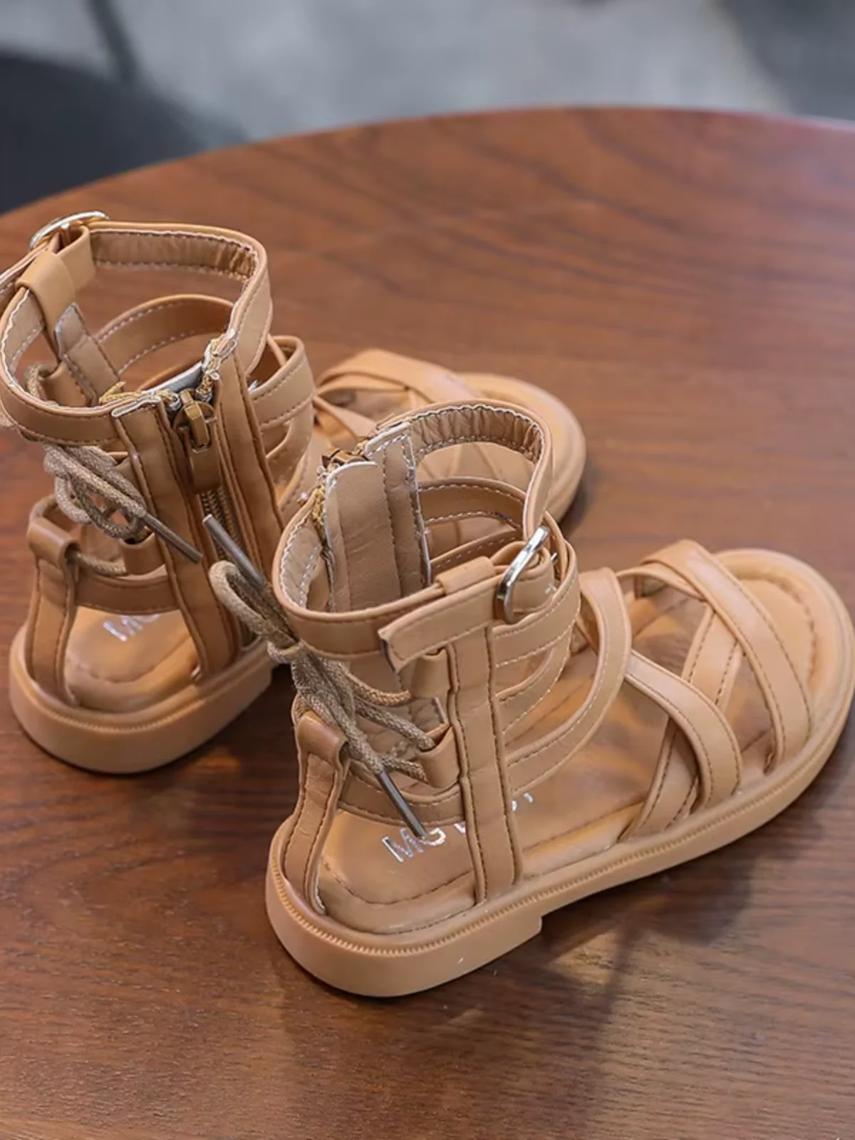 Fashion Moment Gladiator Sandals By Liv and Mia - Image 2