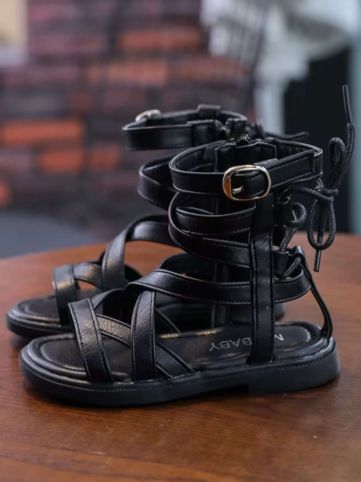 Fashion Moment Gladiator Sandals By Liv and Mia - Image 5