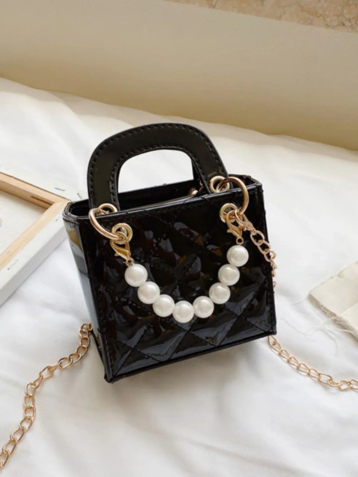 Little Miss Popular Quilted Handbag - Image 2