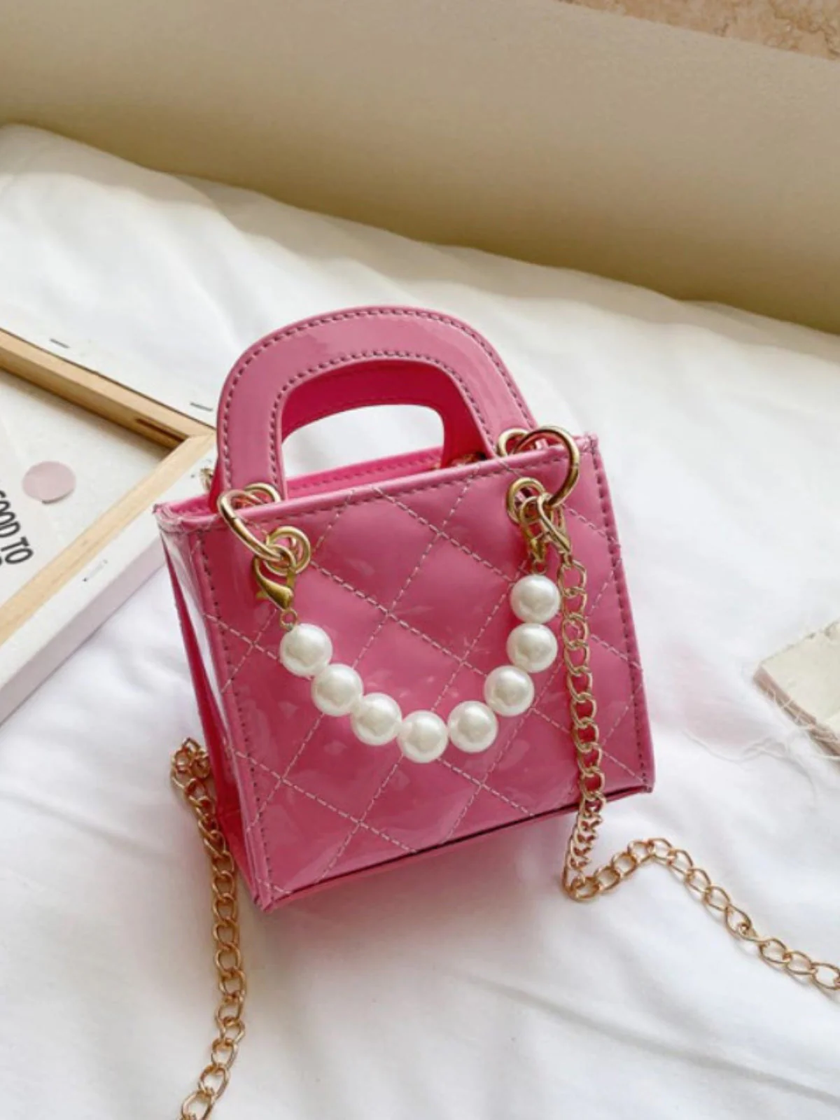 Little Miss Popular Quilted Handbag - Image 3