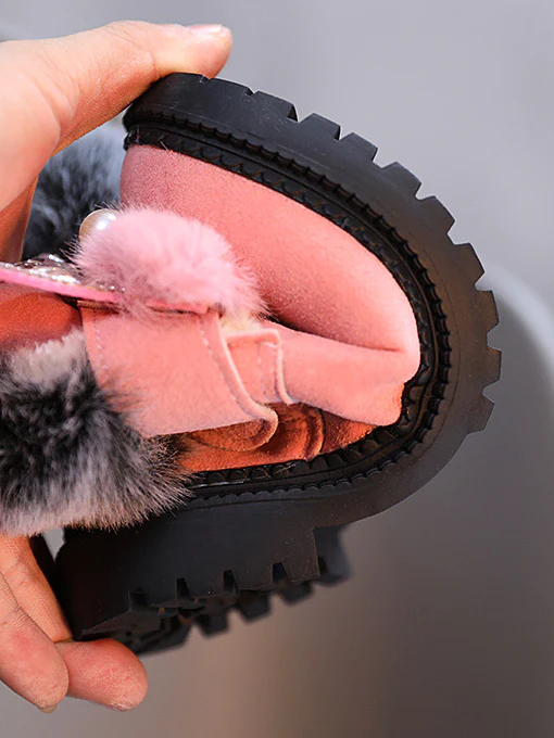 Faux Fur Butterfly Boots by Liv and Mia - Image 11