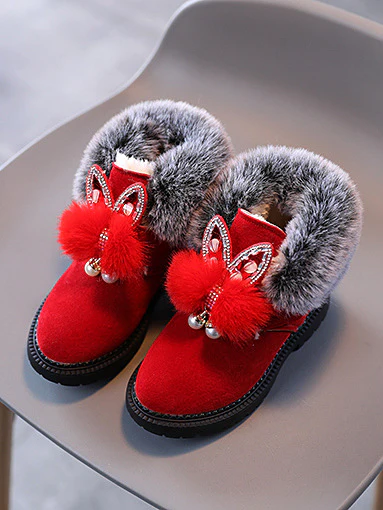 Faux Fur Butterfly Boots by Liv and Mia - Image 15