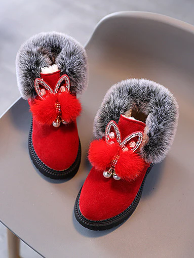 Faux Fur Butterfly Boots by Liv and Mia - Image 16
