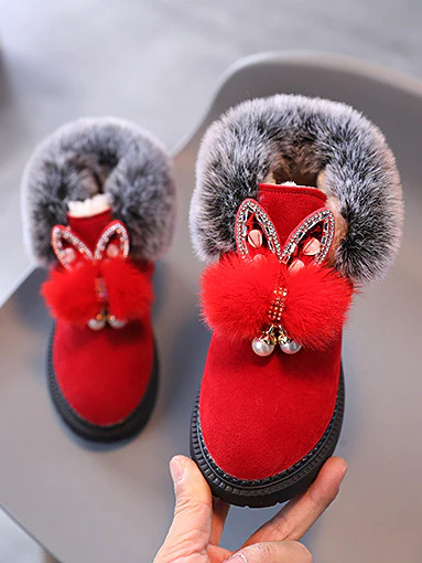 Faux Fur Butterfly Boots by Liv and Mia - Image 17