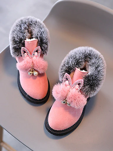 Faux Fur Butterfly Boots by Liv and Mia - Image 4