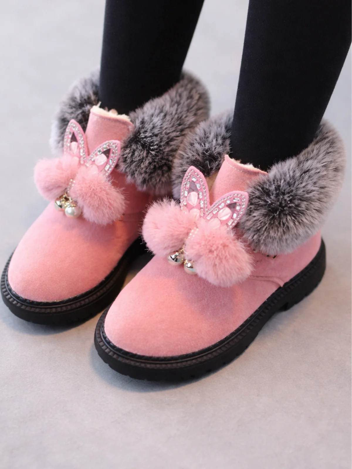 Faux Fur Butterfly Boots by Liv and Mia - Image 5
