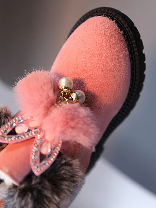 Faux Fur Butterfly Boots by Liv and Mia - Image 8