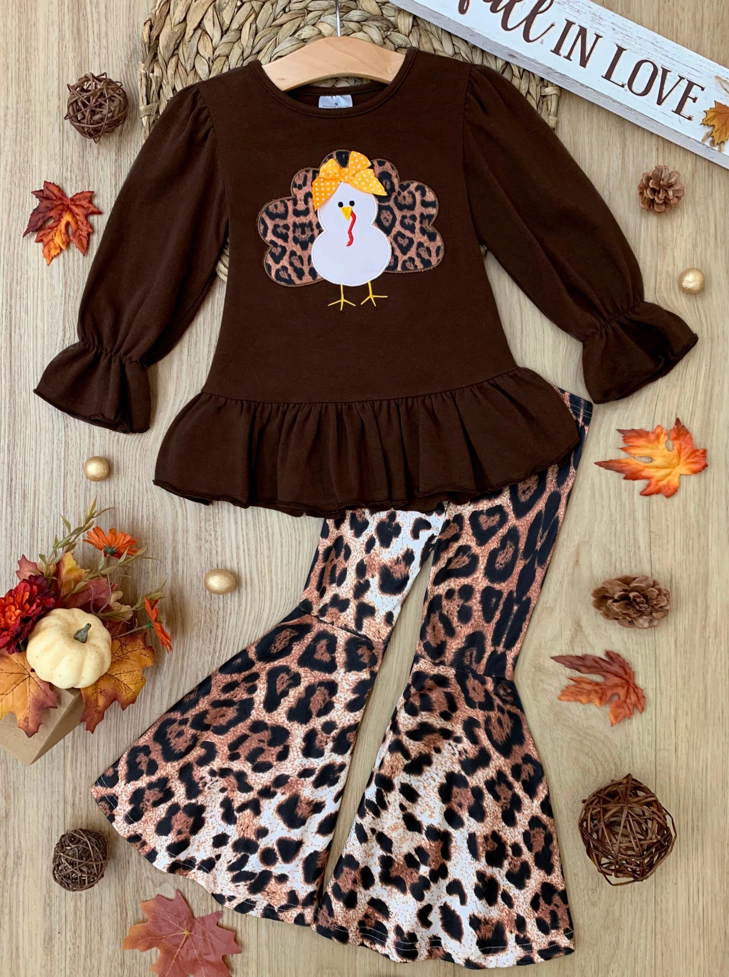 Feast Your Eyes Leopard Flair Legging Set - Image 2