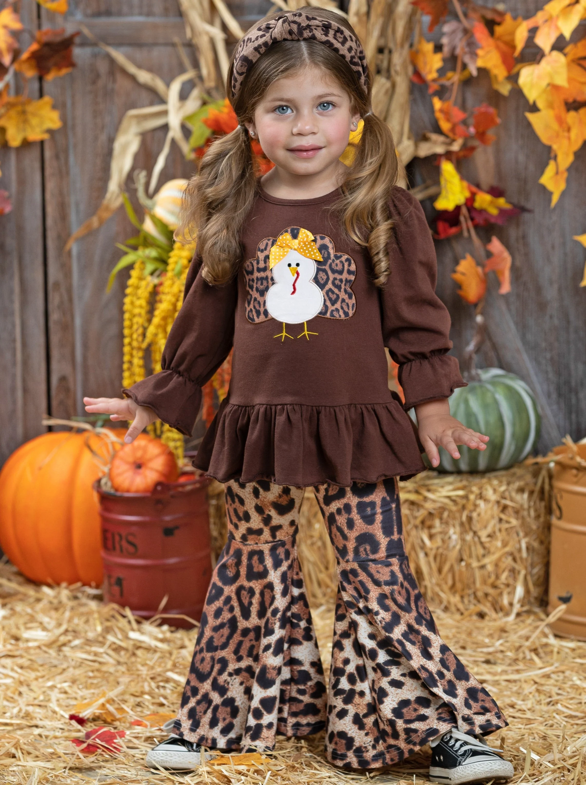 Feast Your Eyes Leopard Flair Legging Set - Image 5