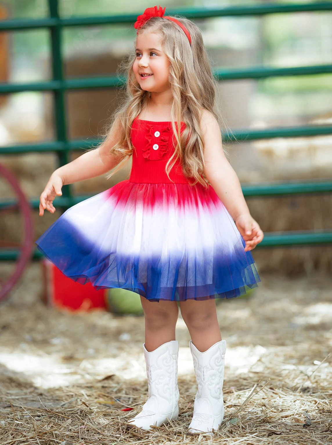 Firecracker Fairy Tulle Dress - Image 2