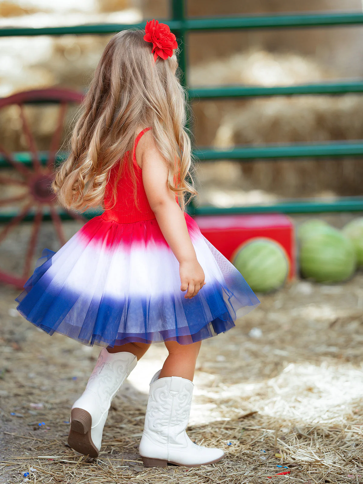 Firecracker Fairy Tulle Dress - Image 5