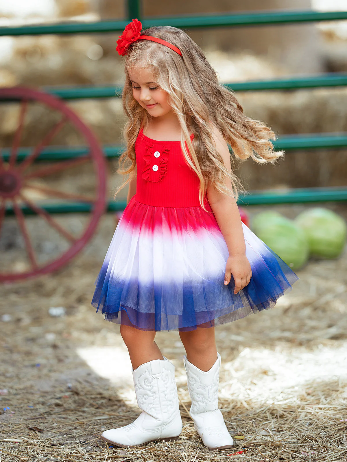 Firecracker Fairy Tulle Dress - Image 6