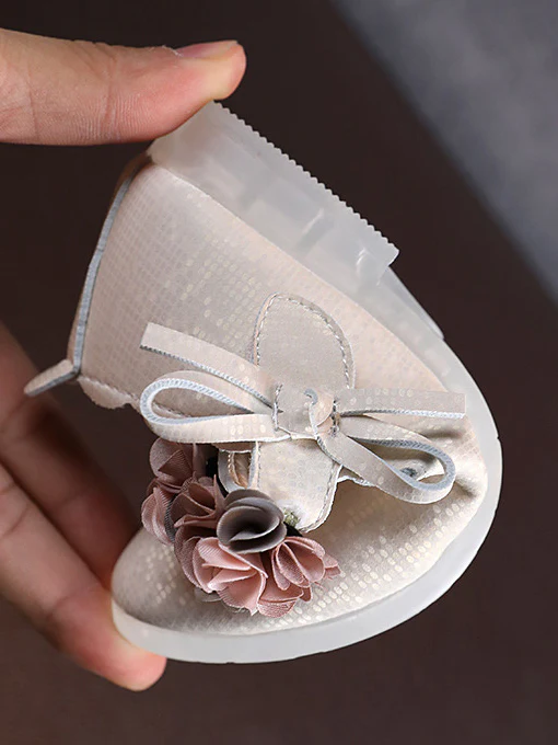 Floral Arch Ribbon Sparkle Flats by Liv and Mia - Image 14