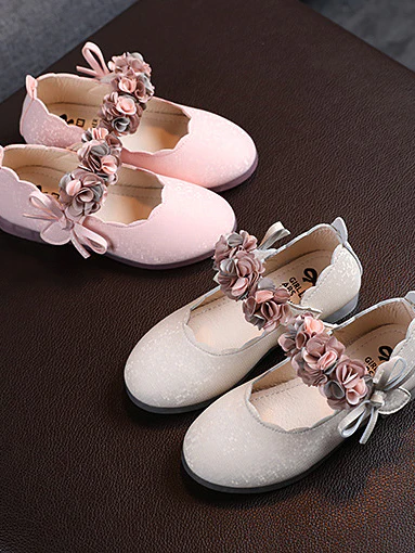 Floral Arch Ribbon Sparkle Flats by Liv and Mia - Image 2