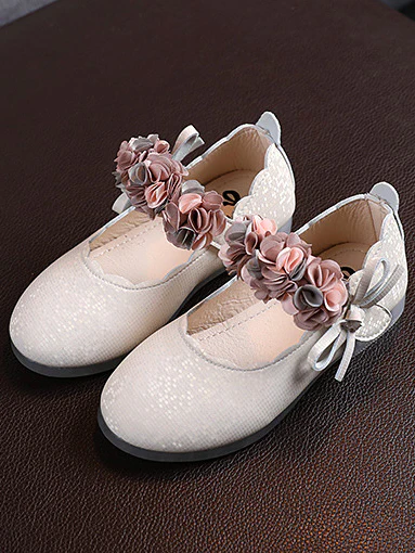 Floral Arch Ribbon Sparkle Flats by Liv and Mia - Image 8