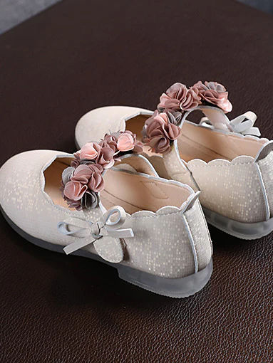 Floral Arch Ribbon Sparkle Flats by Liv and Mia - Image 9