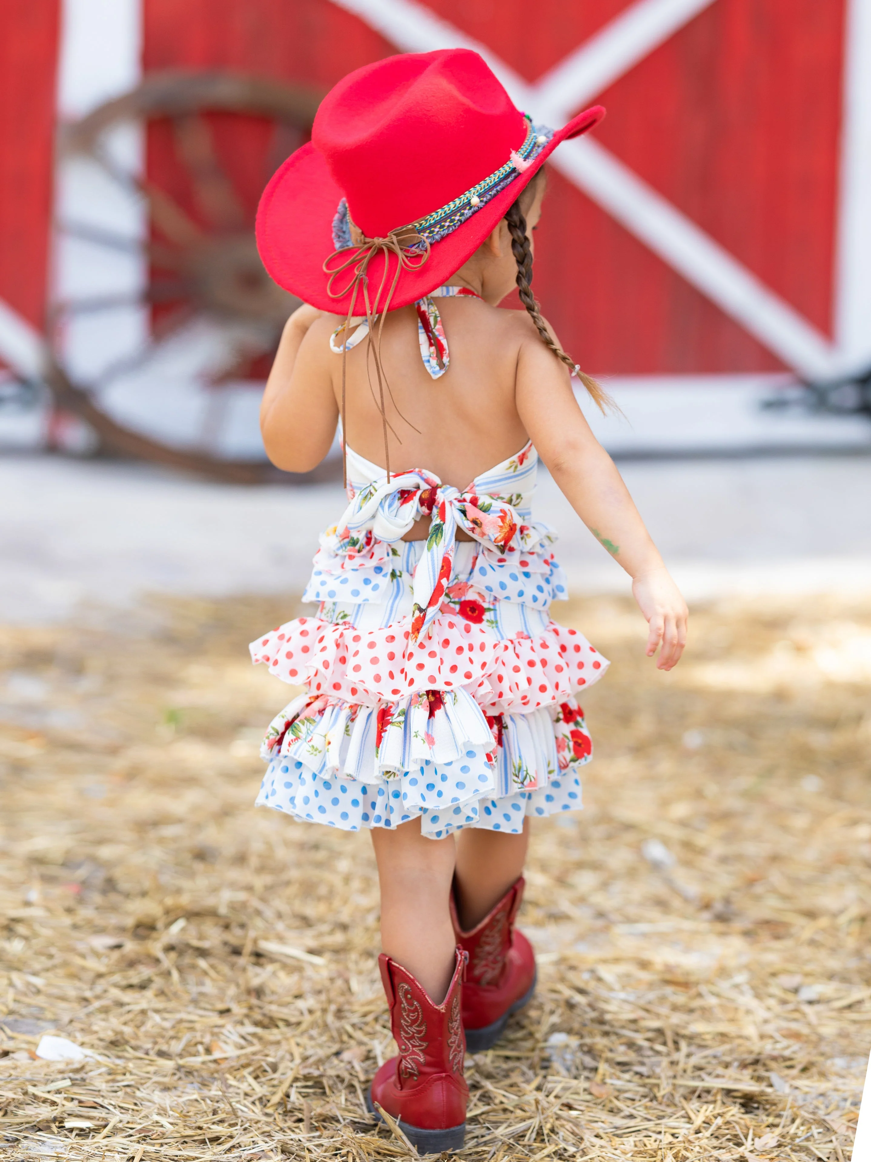 Friends Forever Ruffled Halter Skirt Set - Image 3