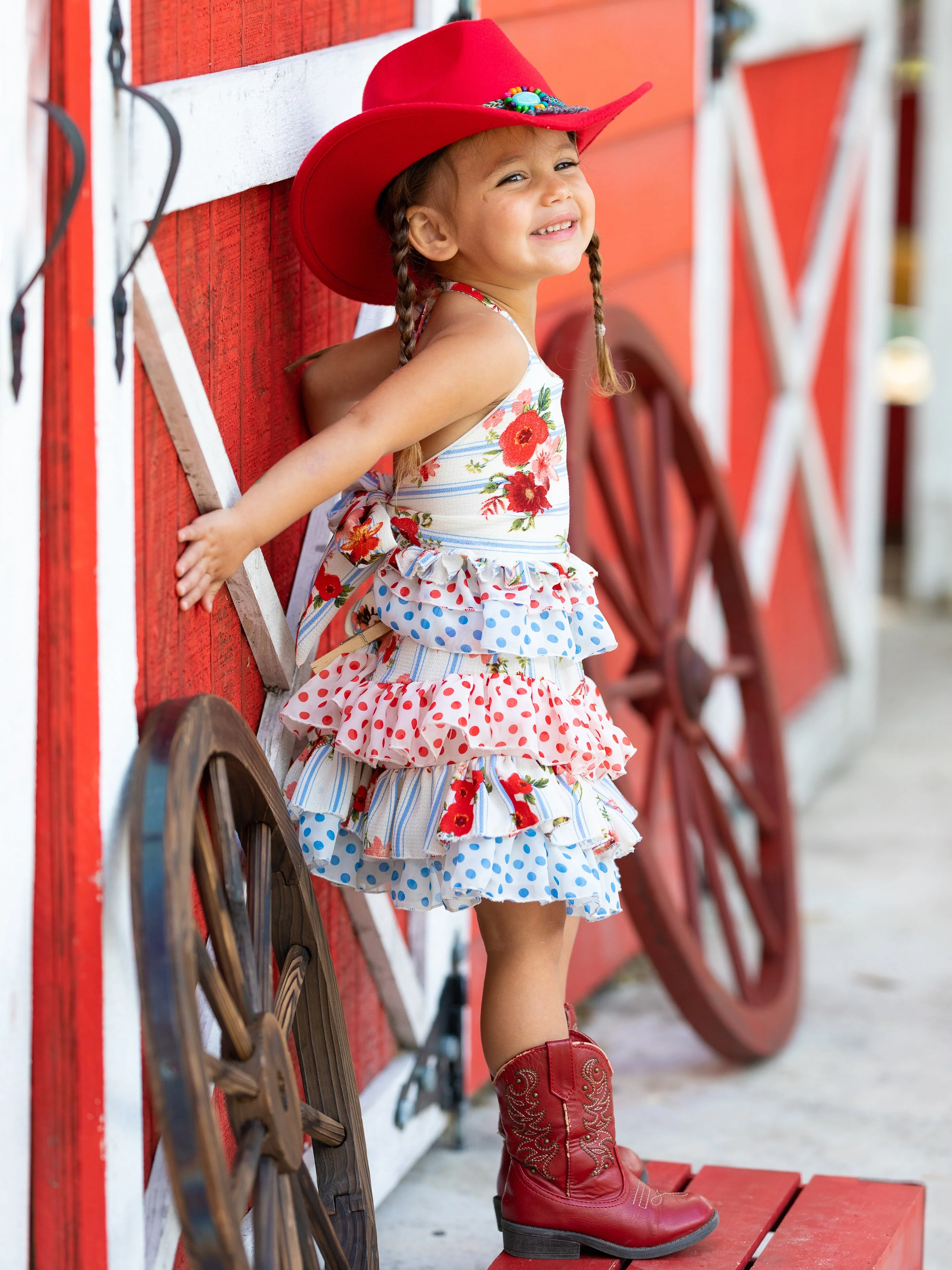 Friends Forever Ruffled Halter Skirt Set - Image 5