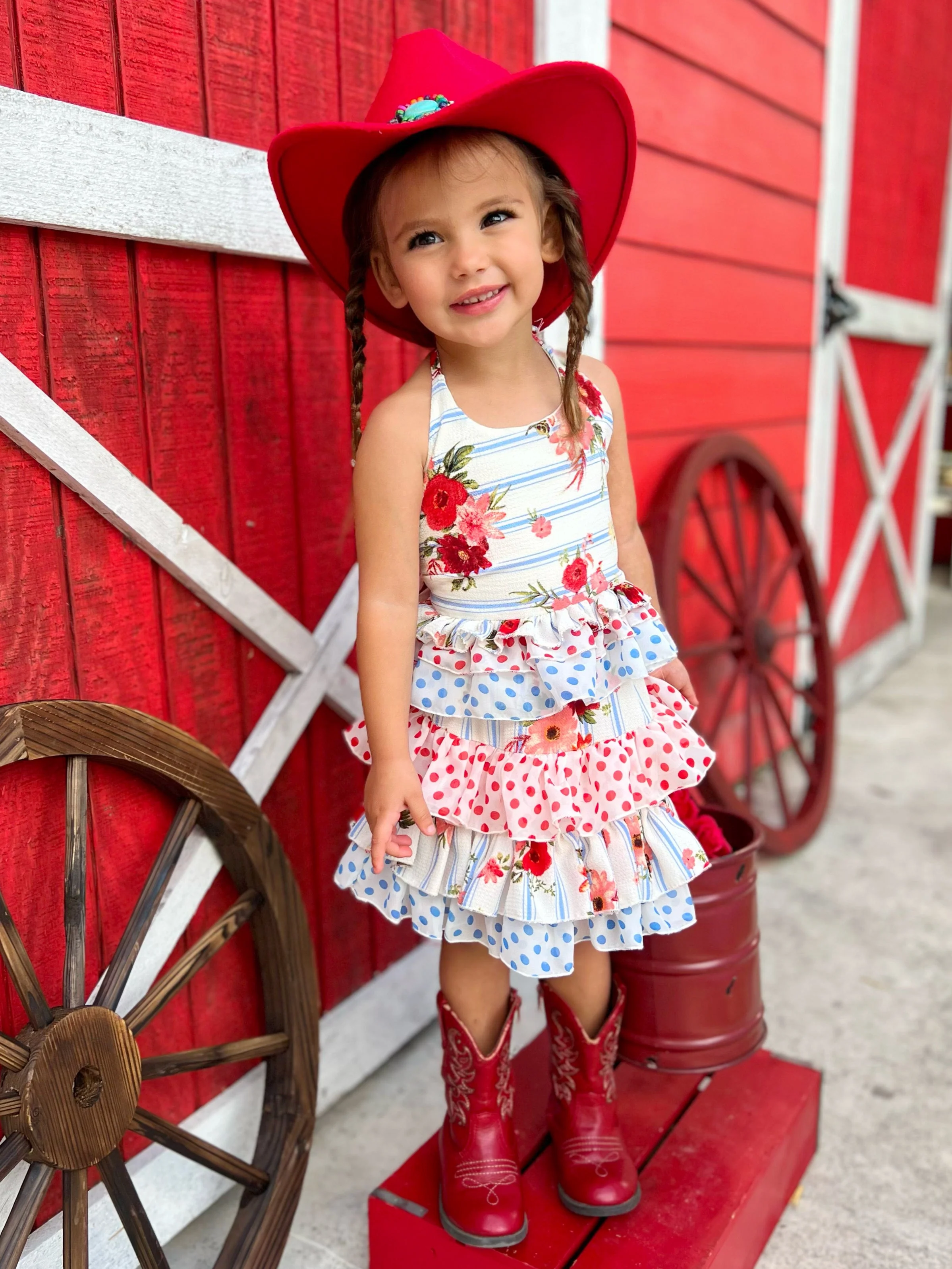 Friends Forever Ruffled Halter Skirt Set - Image 6
