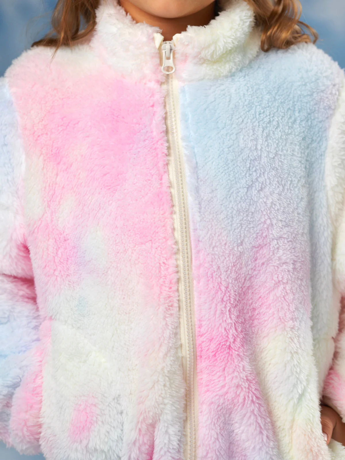 Frosted Unicorn Fleece Zip Jacket - Image 4
