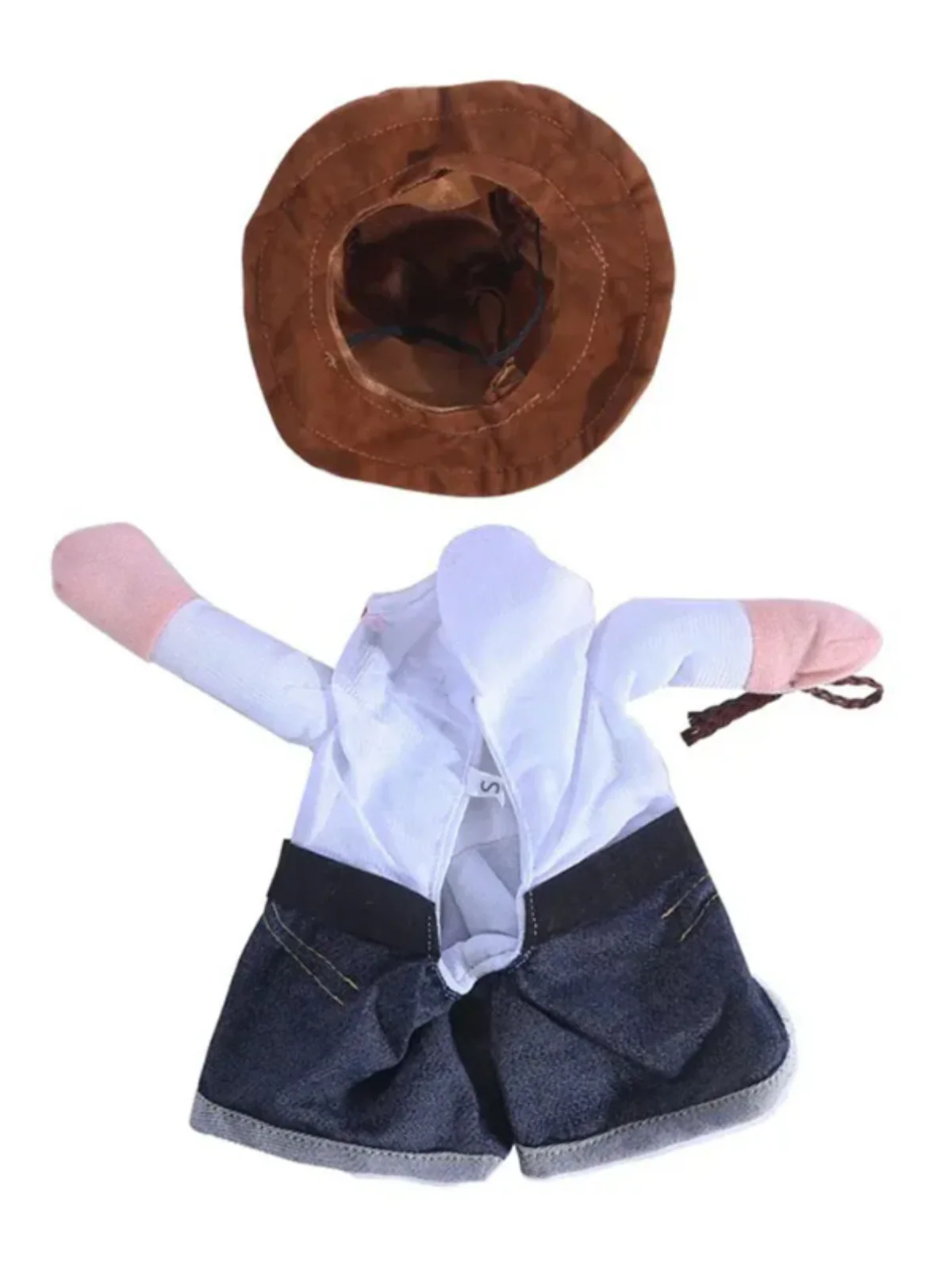 Dog Funny Cowboy Halloween Costume for Dogs and Cats - Image 3
