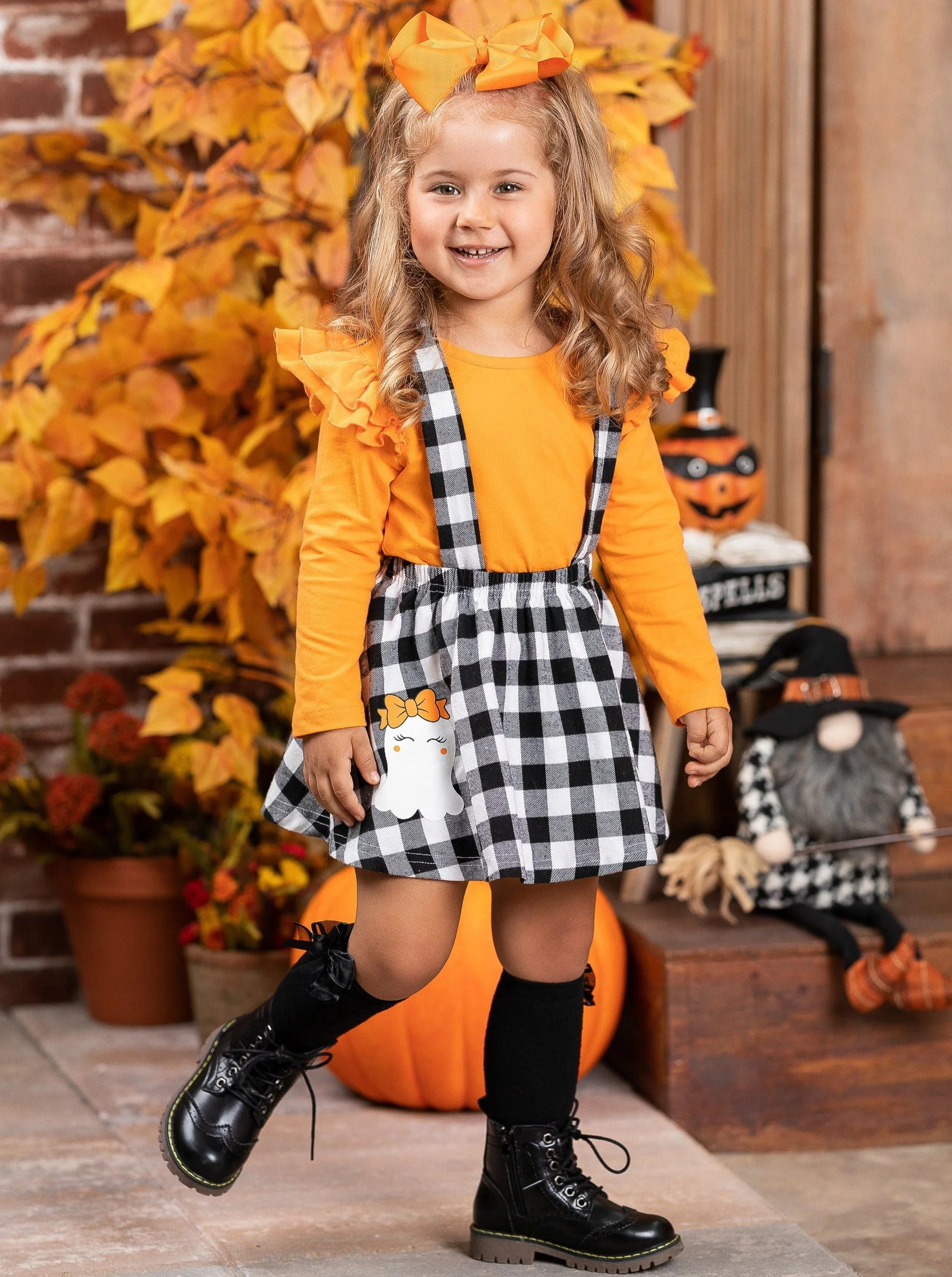 Ghostest With The Mostest Overall Skirt Set - Image 2