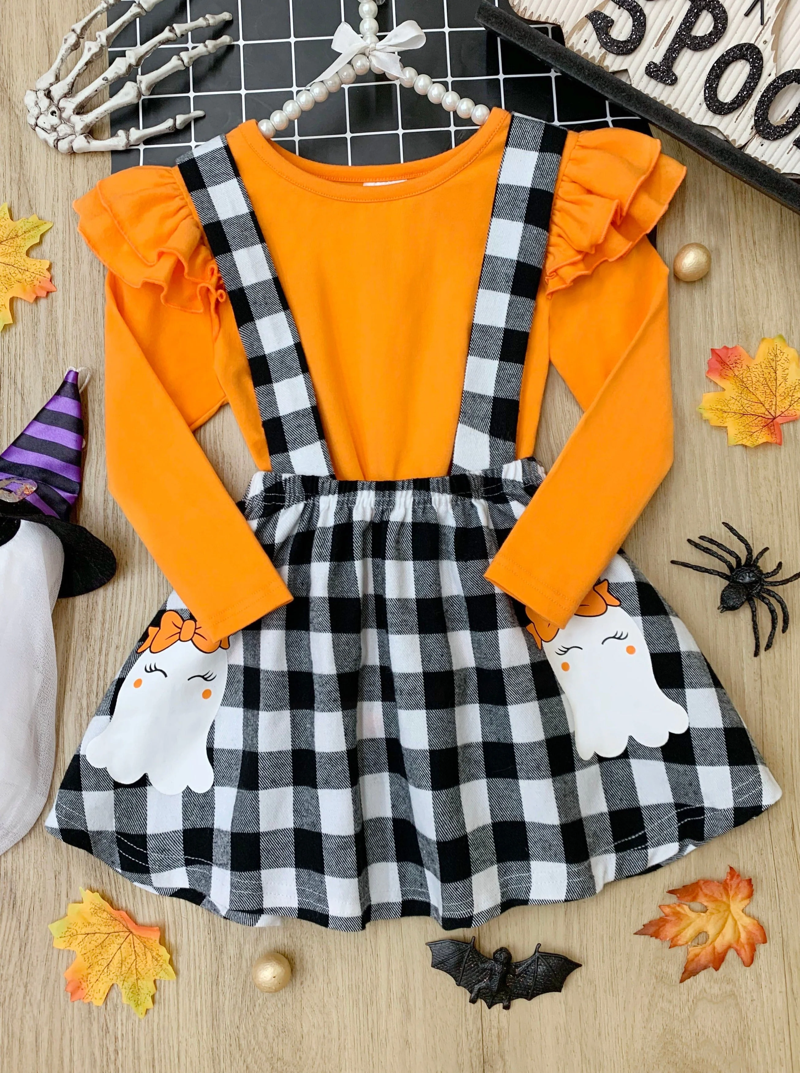 Ghostest With The Mostest Overall Skirt Set - Image 3