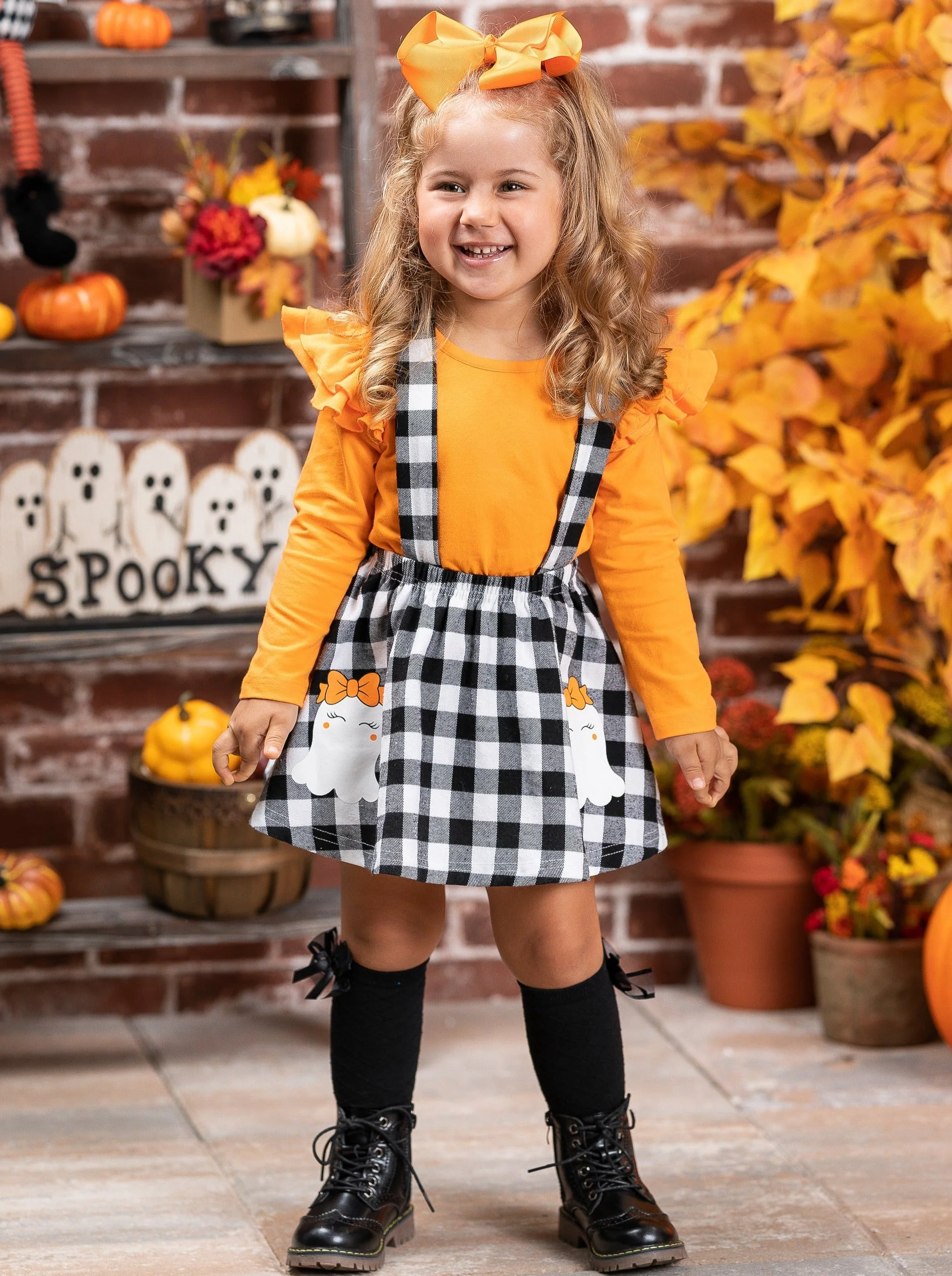 Ghostest With The Mostest Overall Skirt Set - Image 4