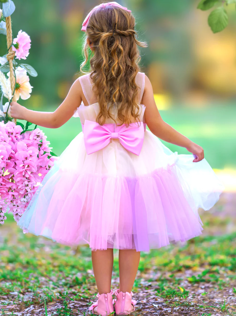 My Pastel Dream Belted Tutu Dress - Image 3