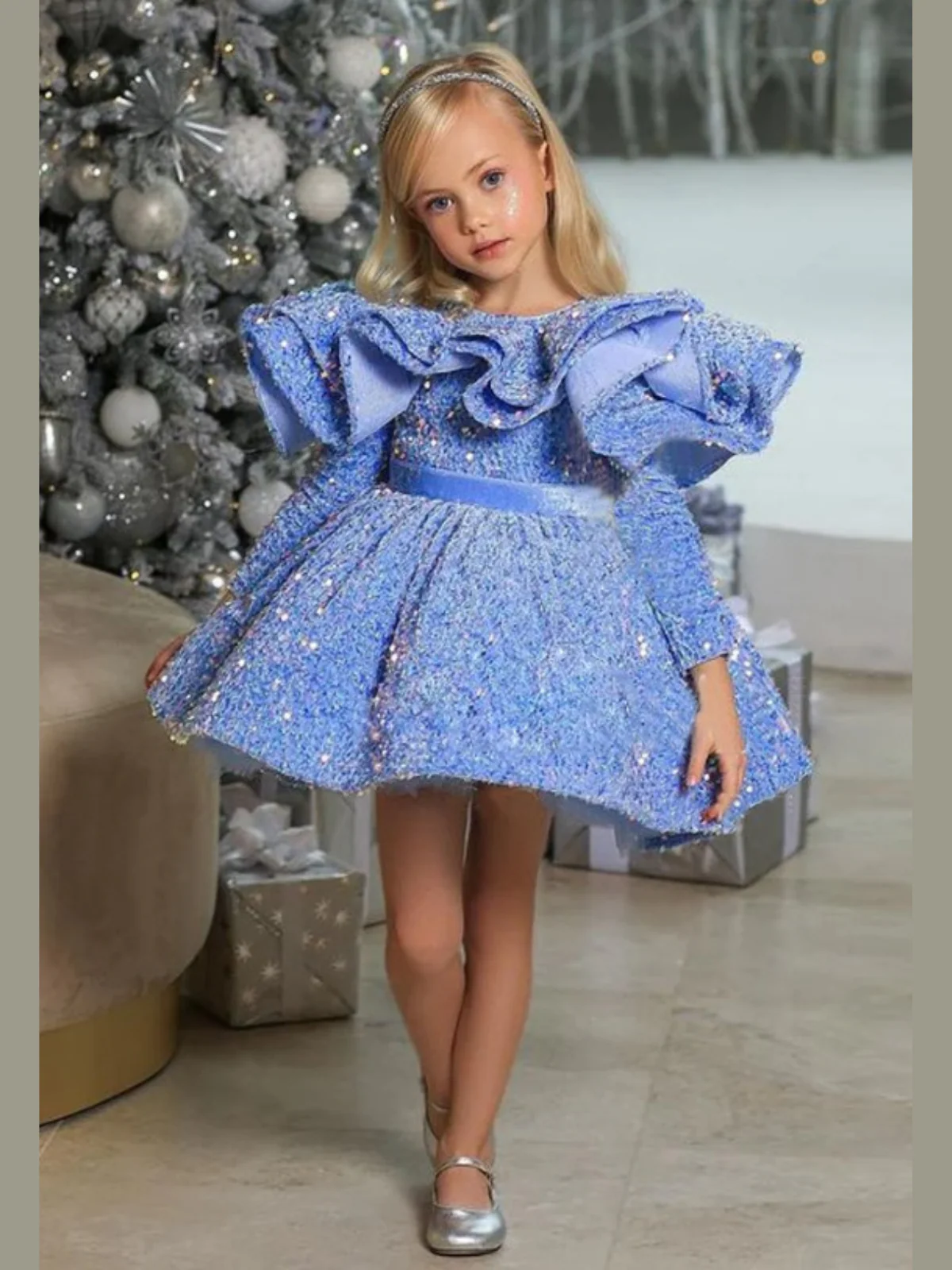 Fairest Of Them All Sparkle Mini Special Occasion Dress - Image 2