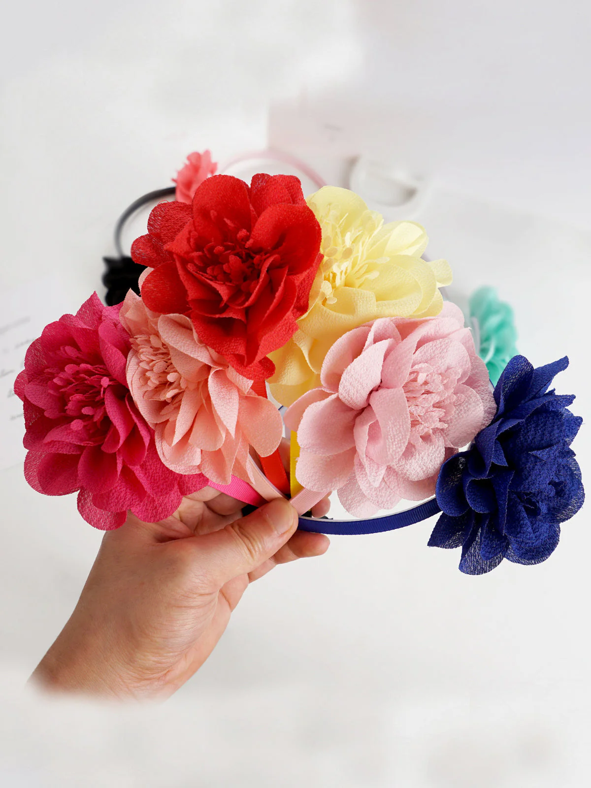 Time To Bloom Floral Headband - Image 4