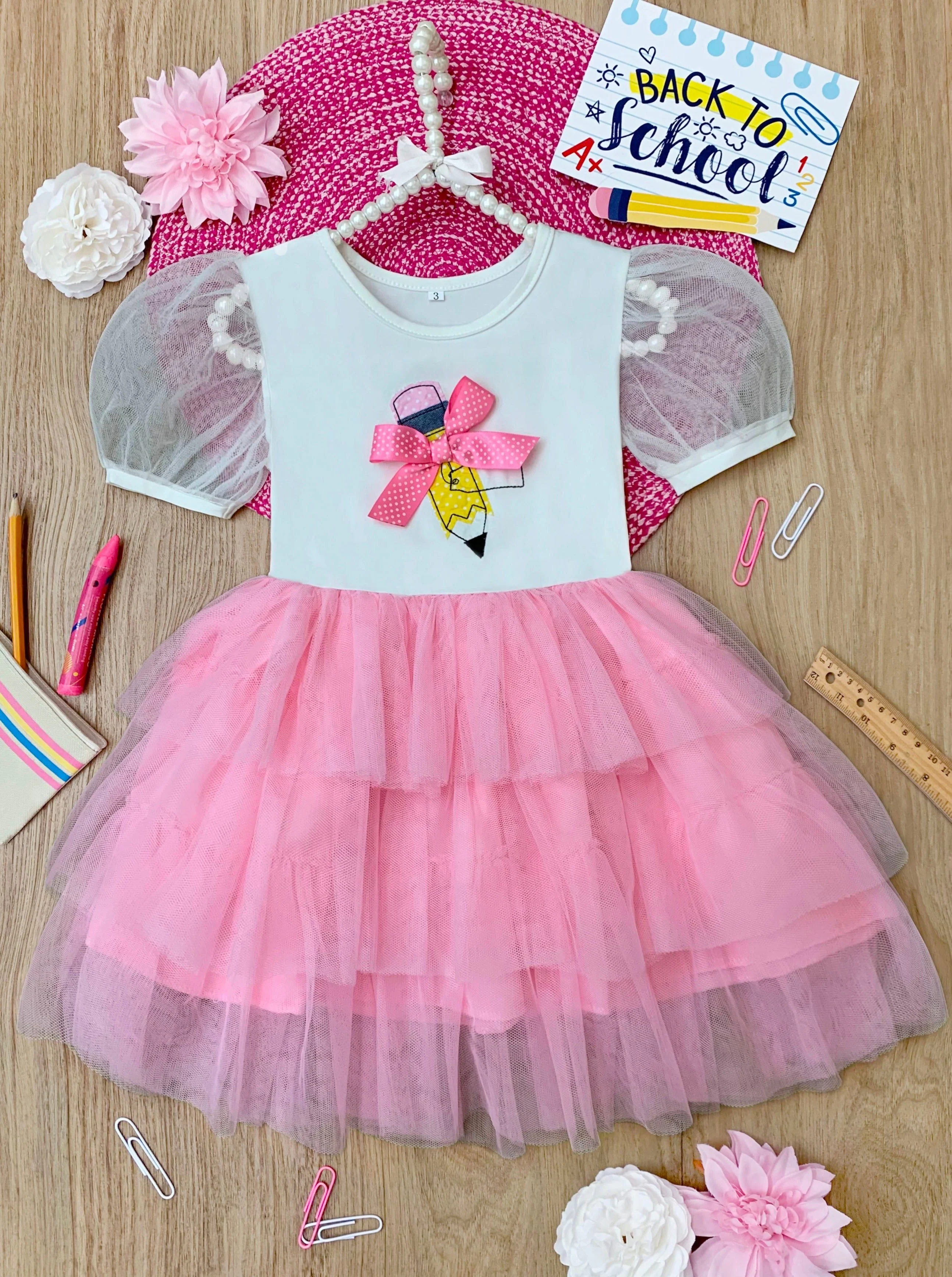 Brainy Ballerina Layered Tutu Dress - Image 5