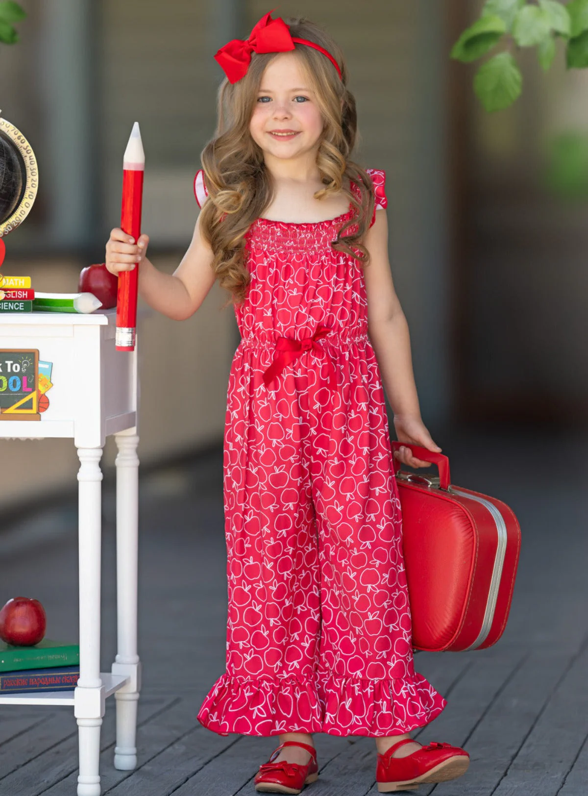 Class Muse Red Apple Jumpsuit - Image 2