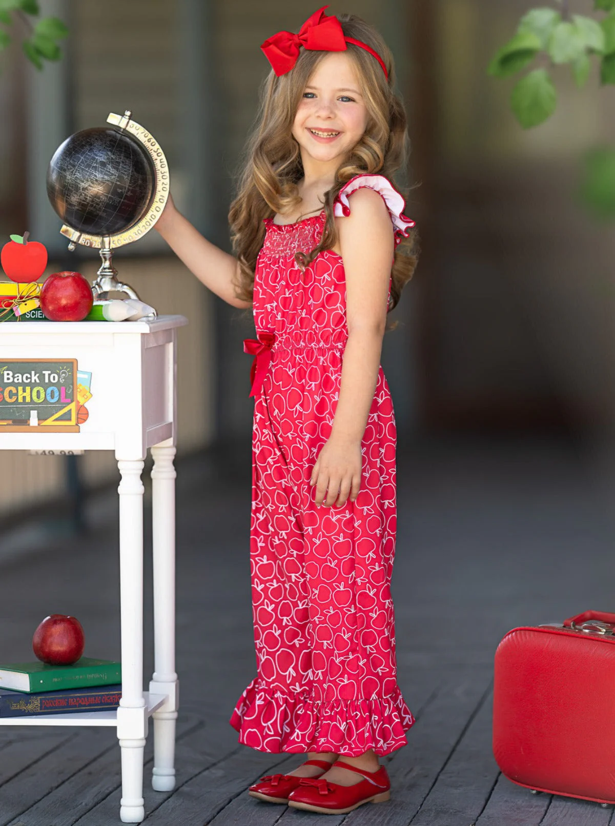 Class Muse Red Apple Jumpsuit - Image 3